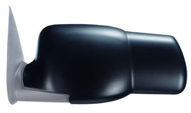 Exterior Towing Mirror; Snap On; 4-3/4 Inch x 6 Inch; Extends 4-3/4 Inch; Manual; Without Turn Signal; Without Heated Mirrors; Non Folding; Black; Pair