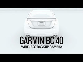 Garmin - BC™ 40 Wireless Backup Camera with License Plate Mount
